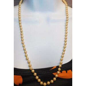 Vintage Marvella Faux Pearl Beaded Necklace